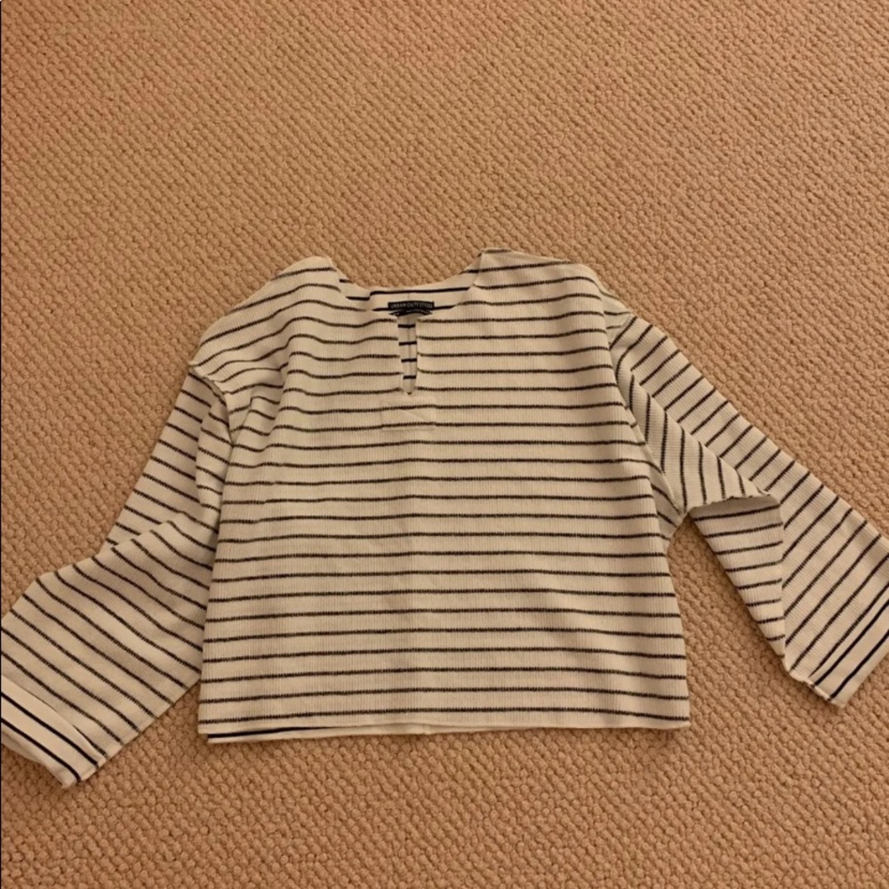 Urban Outfitters stripped thin sweatshirt